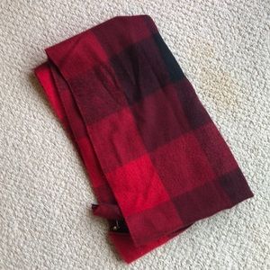 Super soft Betsy Johnson Plaid Flannel Scarf